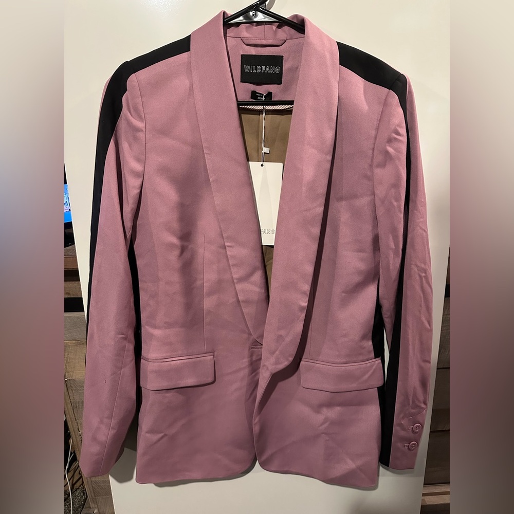 THE EMPOWER COLORBLOCK TUX BLAZER